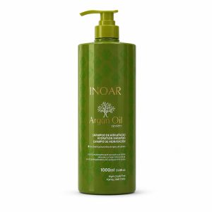 شامپو آبرسان عمیق Inoar Argan Oil System (حاوی روغن آرگان، کره کاکائو و روغن جوجوبا) – حجم ۱۰۰۰ میل