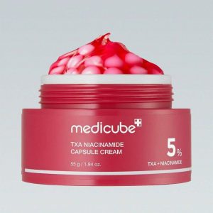 کرم کپسولی ضدلک مدی کیوب TXA Niacinamide Capsule Cream 55 گرم