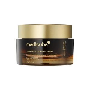 کرم روشن‌کننده کپسولی ویتامین C مدی کیوب Deep Vita C Capsule Cream 55 گرم
