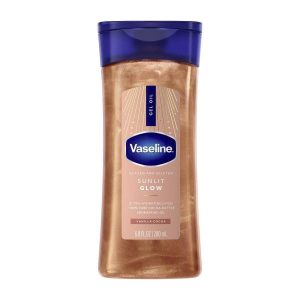 روغن ژلی بدن وازلین Glazed and Glisten Sunlit Glow Vaseline