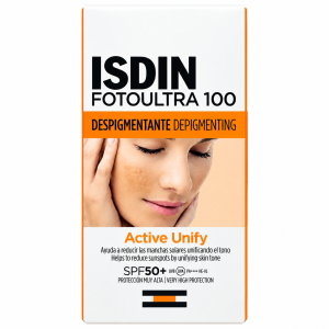 ضد آفتاب ضد لک ایزدین FotoUltra 100 Active Unify SPF50+ حجم 50 میلی‌لیتر