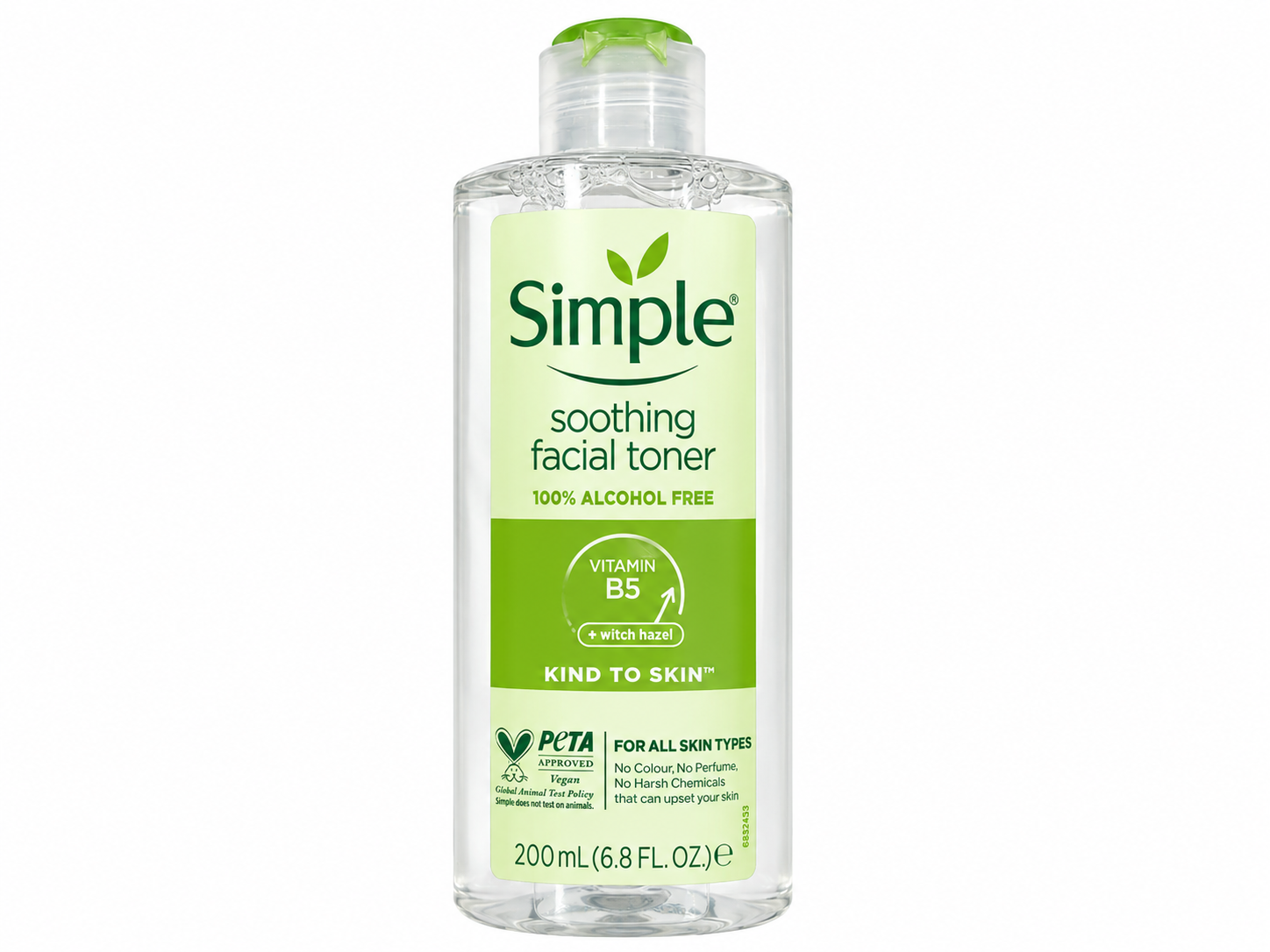 تونر تسکیندهنده سیمپل Soothing Facial Toner