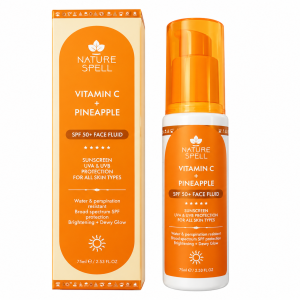 فلوئید ضدآفتاب صورت نیچر اسپل Vitamin C + Pineapple SPF 50+