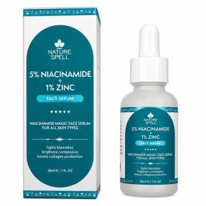 سرم نیاسینامید نیچر اسپل 5% Niacinamide + 1% Zinc Face Serum