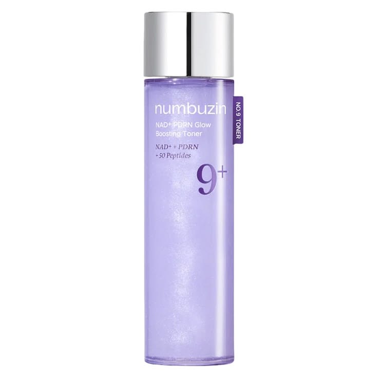 تونر تقویتکننده درخشش NAD+ و PDRN شماره ۹ نامبوزین Numbuzin No.9 NAD+ PDRN Glow Boosting Toner