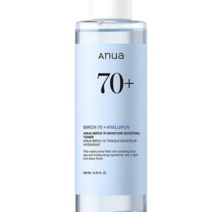 تونر آبرسان توس و هیالورونیک اسید ۷۰٪ آنوا Anua Birch 70 Moisture Boosting Toner 250ml