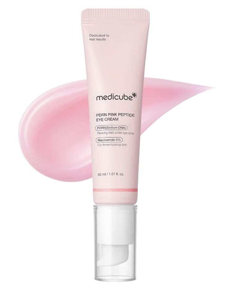 دورچشم PDRN صورتی مدیکیوب Medicube PDRN Pink Peptide Eye Cream