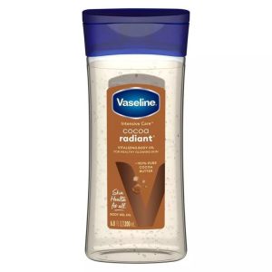 روغن بدن وازلین Vaseline Intensive Care Cocoa Radiant Body Gel Oil